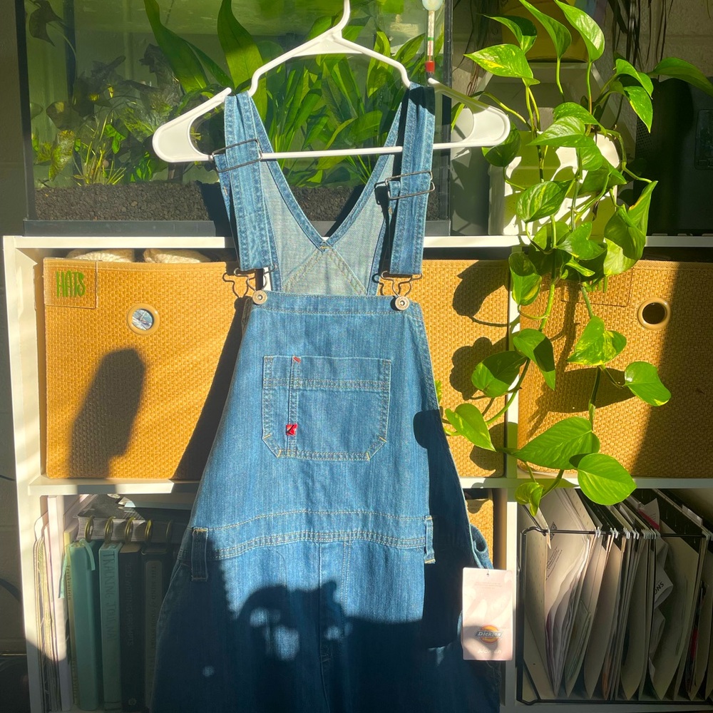 Dickies straight leg overalls with tags !!